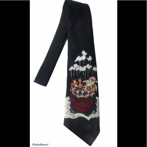 Christmas tie SpecialTies Hallmark Santa hot tub